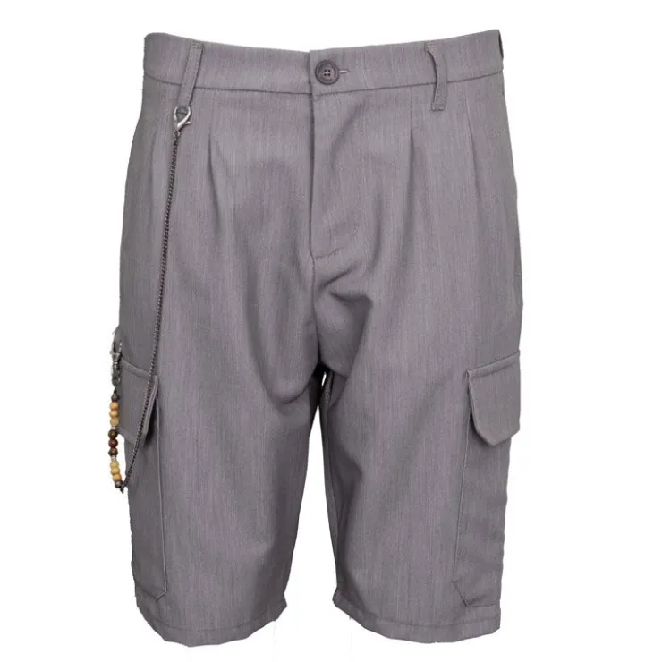 IMPERIAL Bermuda Grigio cargo avec chaine décorative Homme GRIS Hot