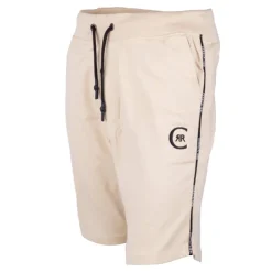 CERRUTI Bermuda jogging liseré noir avec logo coton perpignan Homme BEIGE Clearance