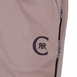 CERRUTI Bermuda jogging liseré noir avec logo coton perpignan Homme MARRON Clearance