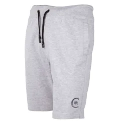 CERRUTI Bermuda jogging logo brodé collosale Homme GRIS CLAIR Online