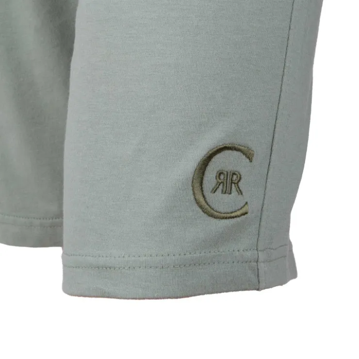 CERRUTI Bermuda jogging logo brodé collosale Homme VERT Best