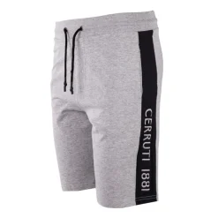 CERRUTI Bermuda malonno avec bande latérale Homme GRIS CLAIR Online