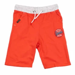CHEVIGNON Bermuda molton jogging coloré Enfant ROUGE Best
