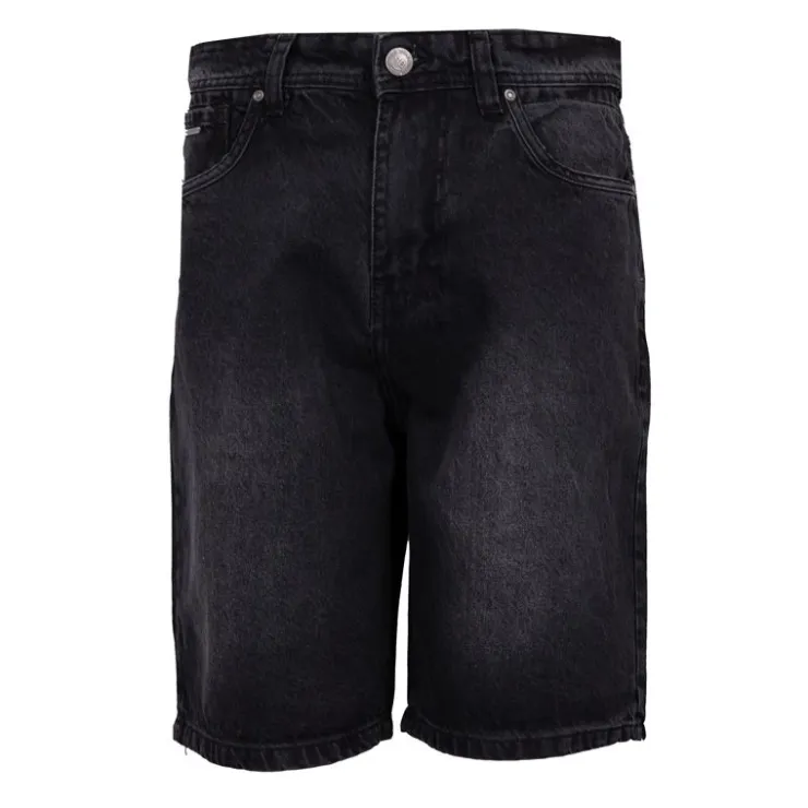 PANAME BROTHERS Bermuda poches jean coton benji Homme NOIR Clearance