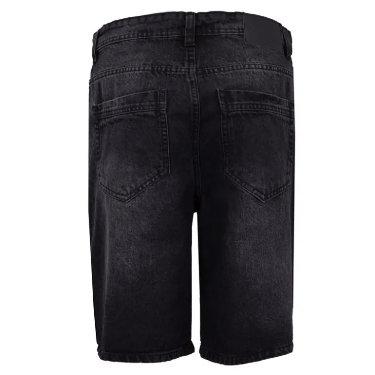 PANAME BROTHERS Bermuda poches jean coton benji Homme NOIR Clearance