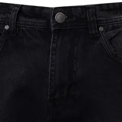 PANAME BROTHERS Bermuda poches jean coton benji Homme NOIR Clearance