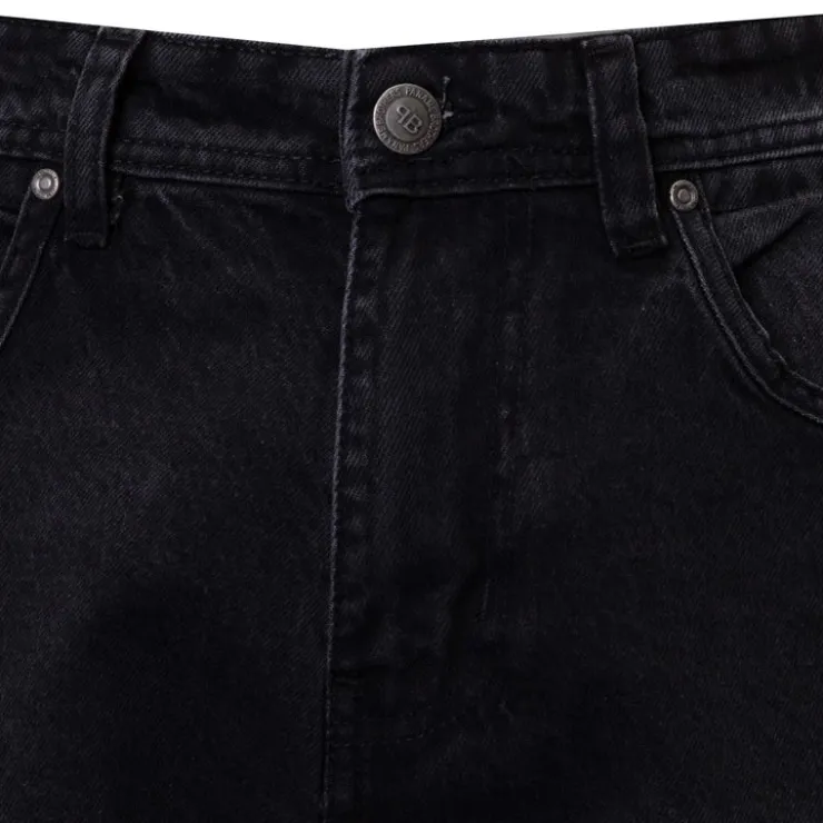 PANAME BROTHERS Bermuda poches jean coton benji Homme NOIR Clearance