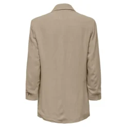 ONLY Blazer manches 3/4 col à revers avec poches Femme BEIGE Best