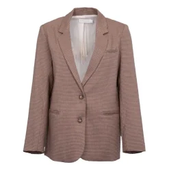 LA PETITE ETOILE Blazer pied de poule Victorya Femme BEIGE Clearance