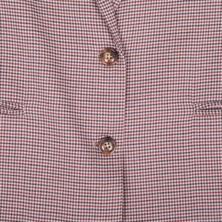 LA PETITE ETOILE Blazer pied de poule Victorya Femme BEIGE Clearance