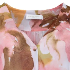 LA PETITE ETOILE Blouse col V romance Batia imprimé Femme MULTICOLORE Outlet