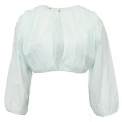 ANTIK BATIK Blouse crop manches longues hita vert d'eau Femme VERT CLAIR New