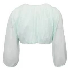 ANTIK BATIK Blouse crop manches longues hita vert d'eau Femme VERT CLAIR New