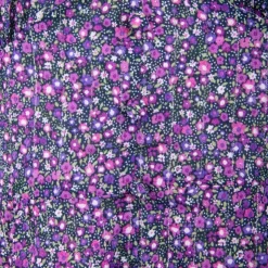 LA PETITE ETOILE Blouse fleurie manches volantes Femme VIOLET Best