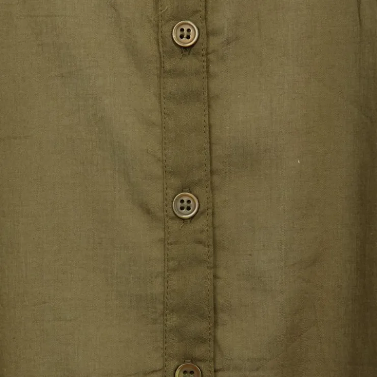 LA PETITE ETOILE Blouse Bolia en coton Femme KAKI New