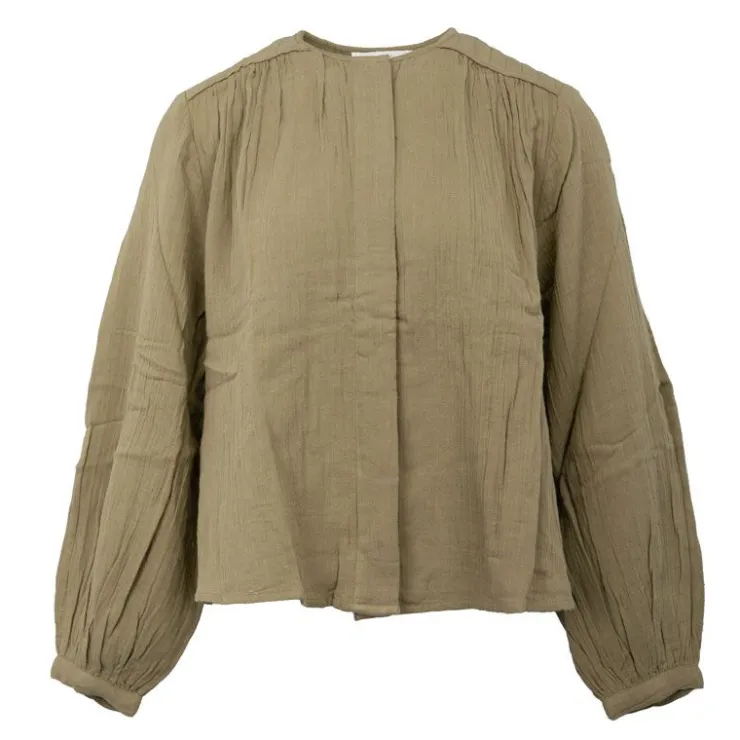 LA PETITE ETOILE Blouse légère Berlia Femme KAKI Outlet