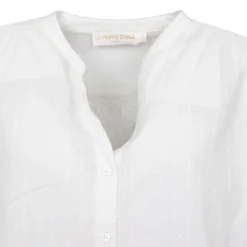 LA PETITE ETOILE Blouse léère brune Femme BLANC Discount