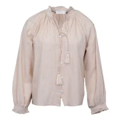 LA PETITE ETOILE Blouse ocre bethel Femme BEIGE