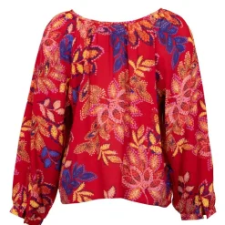 LA PETITE ETOILE Blouse berra Femme ROUGE Hot