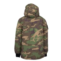 THE NEW DESIGNERS Blouson à capuche army Homme KAKI Sale