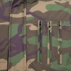 THE NEW DESIGNERS Blouson à capuche army Homme KAKI Sale