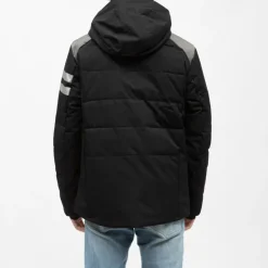 ROSSIGNOL Blouson de ski à capuche avec bandes réfléchissantes Homme NOIR Best