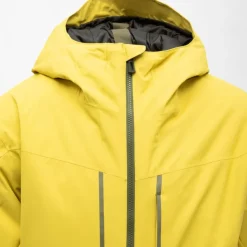 ROSSIGNOL Blouson de ski avec capuche grandes poches avant Homme VERT New