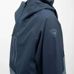 ROSSIGNOL Blouson déperlant à capuche Homme BLEU FONCE Discount
