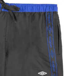 UMBRO Boardshort court noir bandes rouges Homme BLEU ROI New