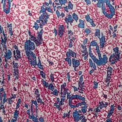 ANTIK BATIK Body Helene coton imprimé cachemire Femme ROSE New