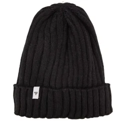 BILL TORNADE Bonnet effet côtes Mixte NOIR Outlet