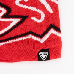 ROSSIGNOL Bonnet imprimé avec pompon Enfant ROUGE Discount