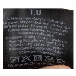 BILL TORNADE Bonnet maille torsadée Mixte BLEU FONCE Hot