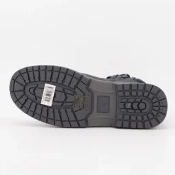 BURTON OF LONDON Boots à lacets julicien avec zip Homme BLEU FONCE New