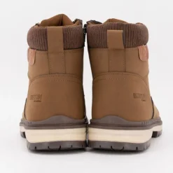 BURTON OF LONDON Boots à lacets julicien avec zip Homme MARRON Hot
