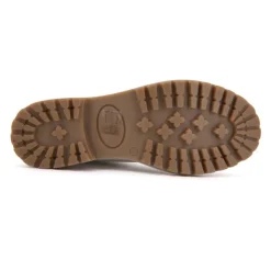 LES TROPEZIENNES PAR M.BELARBI Boots cuir grainé avec fausse fourrure Femme BLANC Sale