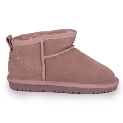 KELARA Boots en cuir fourrées ultra-mini fille Enfant ROSE Online