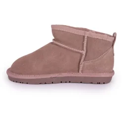 KELARA Boots en cuir fourrées ultra-mini fille Enfant ROSE Online