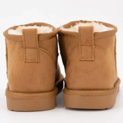 LOVETT Boots fourrées courtes Femme MARRON CLAIR Clearance