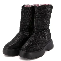 SOLO SOPRANI Boots haute matelassee Femme NOIR Hot