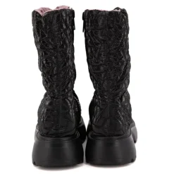 SOLO SOPRANI Boots haute matelassee Femme NOIR Hot
