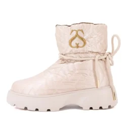 SOLO SOPRANI Boots haute matelassee Femme BEIGE Clearance