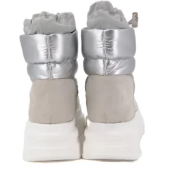 SOLO SOPRANI Boots matelassee basse Femme ARGENT Discount