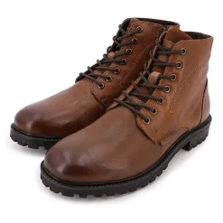 DEELUXE 74 Bottine à lacets noire Homme MARRON Outlet