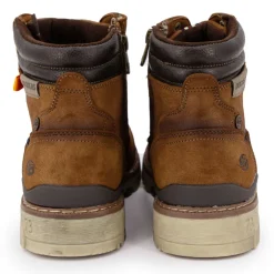 DOCKERS BY GERLI Bottines à lacets effet daim Homme MARRON Discount