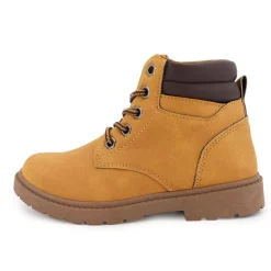 LEE COOPER Bottines à lacets similicuir grainé Enfant MARRON CLAIR Online