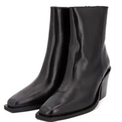 NOVITA Bottines à talon type santiag Femme NOIR Online