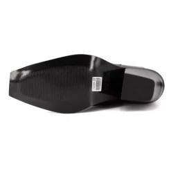 NOVITA Bottines à talon type santiag Femme NOIR Online