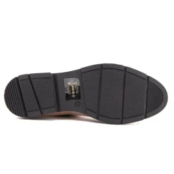 LES TROPEZIENNES PAR M.BELARBI Bottines cuir semelle noire Selma Femme BEIGE Discount