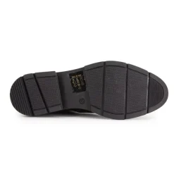 LES TROPEZIENNES PAR M.BELARBI Bottines cuir Selma à enfiler Femme BRONZE New